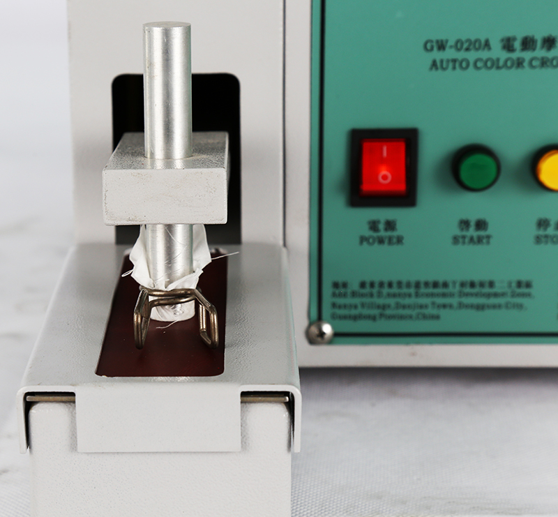 Máy kiểm tra cắt AATCC Máy đo Crock Máy đo độ xám điện tử Máy đo độ xám